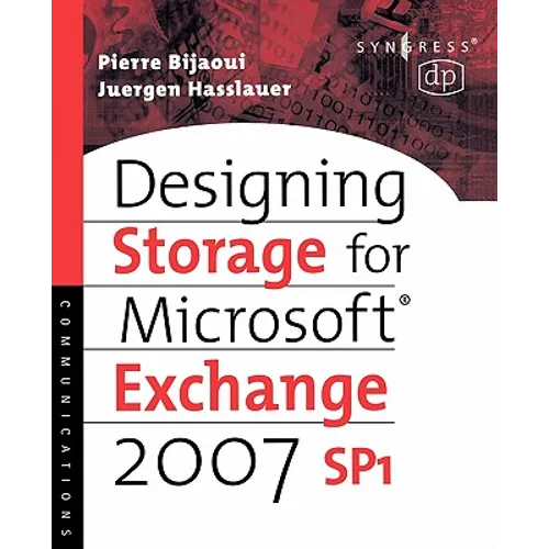 Designing Storage for Exchange 2007 SP1 - Paperback