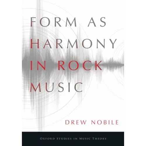 Form as Harmony in Rock Music - Paperback