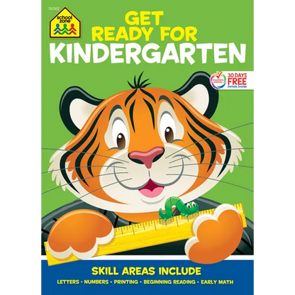 School Zone Get Ready for Kindergarten Workbook - Paperback