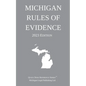 Michigan Rules of Evidence; 2023 Edition - Paperback