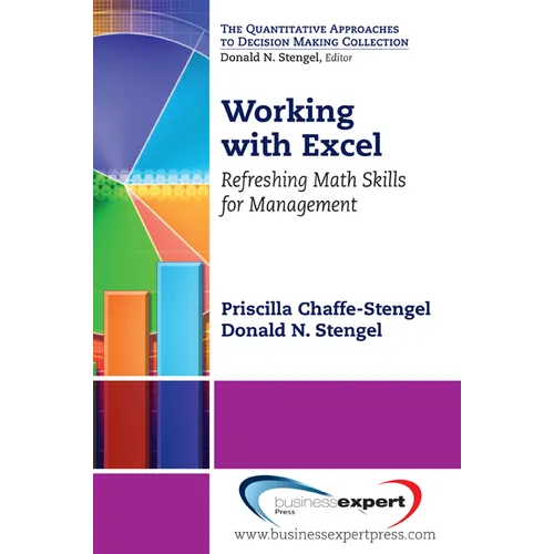 Working with Excel: Refreshing Math Skills for Management - Paperback