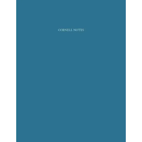Cornell Notes: Study Note Taking System for Students - Paperback