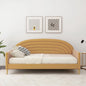 Twin size Mid-Century Modern Yellow Velvet Upholstered Daybed