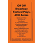 Off Off Broadway Festival Plays, 49th Series - Paperback