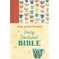Daily Devotional Bible King James Version [Tangerine Tea Time] - Hardcover