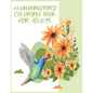hummingbirds coloring book: Birds & Flowers Coloring Book for Adults: Stress Relief & Relaxation. - Paperback