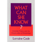 What Can She Know? - Paperback