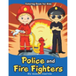 Police and Firefighters: Kids Coloring book - Paperback