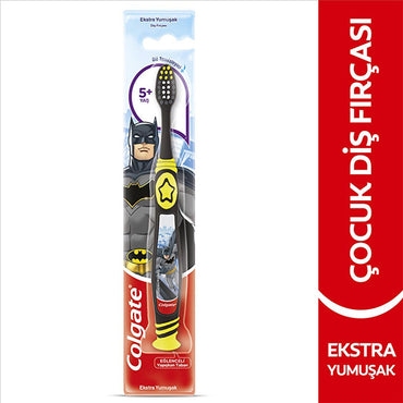 Colgate Children's Extra Soft Toothbrush (Ages 5+) - Gentle on Gums, Fun Designs