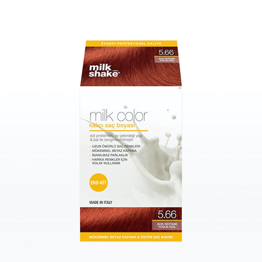 milk_shake Milk Color Eko Permanent Hair Dye Set - Long-Lasting, Nourishing Hair Color with Milk Proteins & Sunflower Oil