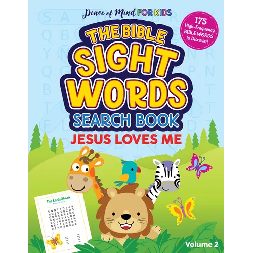 The Bible Sight Words Search Book: Jesus Loves Me - Paperback