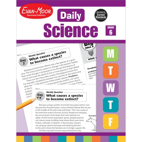 Daily Science Grade 6+ Te - Paperback