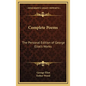 Complete Poems: The Personal Edition of George Eliot's Works - Hardcover
