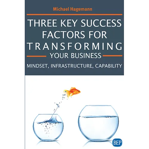 Three Key Success Factors for Transforming Your Business: Mindset, Infrastructure, Capability - Paperback