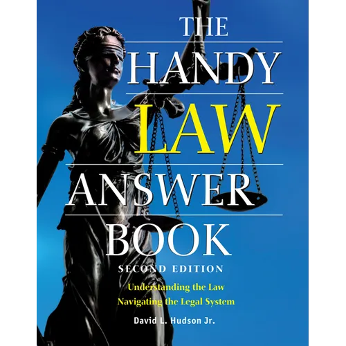 The Handy Law Answer Book - Paperback