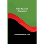 John Marvel, Assistant - Paperback