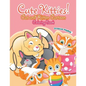 Cute Kitties! Cat and Kitten Cartoon Coloring Book - Paperback