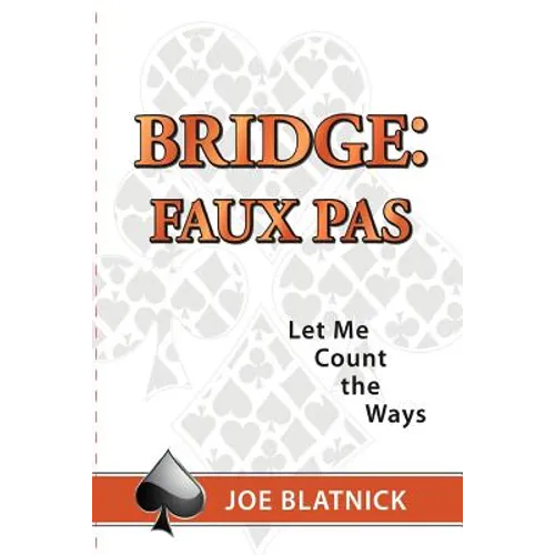 Bridge: Faux Pas: Let Me Count the Ways - Paperback