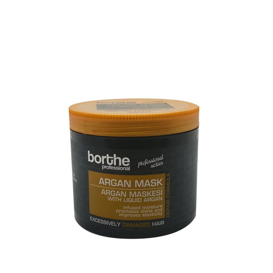 Borthe Argan Hair Mask 500ml - Nourishing Professional Hair Treatment