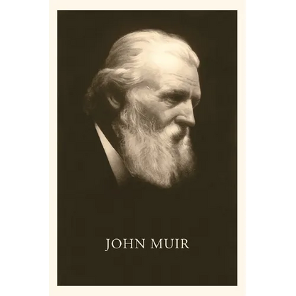 Vintage Journal Photograph of John Muir - Paperback