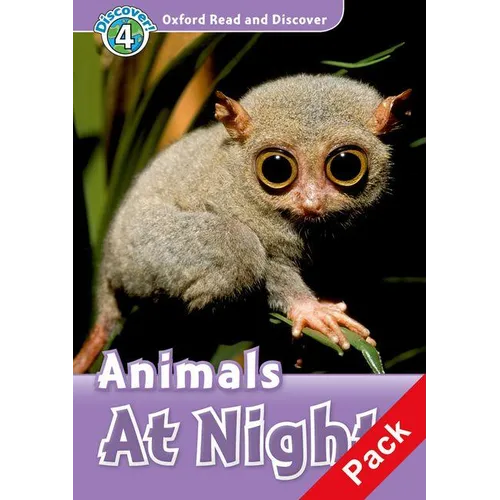 Read and Discover Level 4 Animals at Night Audio CD Pack - Hardcover