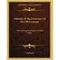 Addenda To The Dictionary Of The Efik Language: Efik And English, English And Efik (1886) - Paperback
