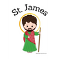 St. James the Apostle - Children's Christian Book - Lives of the Saints - Paperback