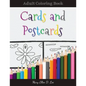 Cards And Postcards: Adult Coloring Book - Paperback