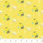 Yellow Bee Squishmallows Cotton 44"/45" Fabric Per Yard