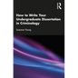 How to Write Your Undergraduate Dissertation in Criminology - Paperback