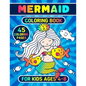 Mermaid Coloring Book For Kids Ages 4-8: Coloring Pages For Kids - Paperback