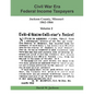 Civil War Era Federal Income Taxpayers: Jackson County, Missouri, 1862-1866: Volume 2 - Paperback
