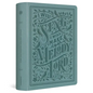 ESV Single Column Journaling Bible, Large Print (Trutone, Paris Sky, Judges 5:3 Design) - Imitation Leather