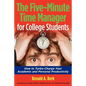 The Five-Minute Time Manager for College Students - Paperback