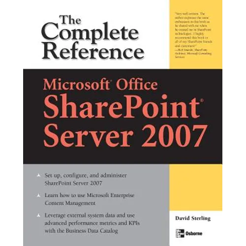 Microsoft(r) Office Sharepoint(r) Server 2007: The Complete Reference - Paperback