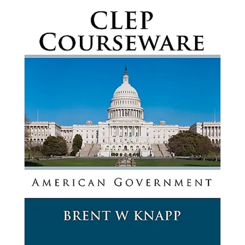 CLEP Courseware: American Government - Paperback