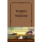 Words of Wisdom (Leatherlike): A Life-Changing Journey Through Psalms and Proverbs - Imitation Leather