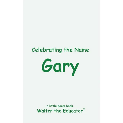 Celebrating the Name Gary - Paperback
