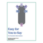 Easy for You to Say: The Presentation Skills Handbook - Hardcover