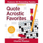 Quote Acrostic Favorites: Features 50 Rewarding Puzzles - Paperback