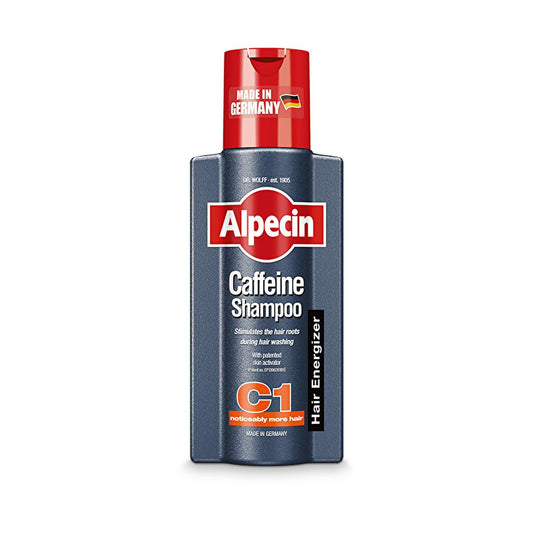 Alpecin Anti-Hair Loss Shampoo with Caffeine - Strengthens Hair Roots, Prevents Hereditary Hair Loss | 8.45 fl oz