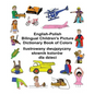 English-Polish Bilingual Children's Picture Dictionary Book of Colors - Paperback
