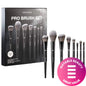 Sephora PRO Brush Set: 8-Piece Vegan & Cruelty-Free Makeup Brushes for Face & Eye - Complete Foundation, Shadow, and Brow Application