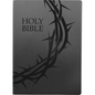 KJV Holy Bible, Crown of Thorns Design, Large Print, Black Ultrasoft: (Red Letter, 1611 Version) - Imitation Leather