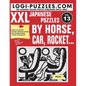 XXL Japanese Puzzles: By horse, car, rocket... - Paperback
