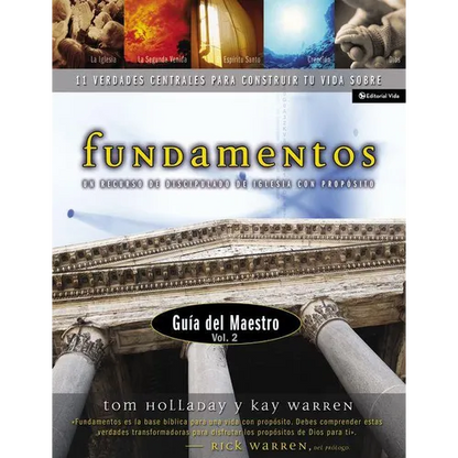 En Fundamentos - Gu a del Maestro Vol. 2: Un Recurso de Discipulado de Iglesia Con Prop Sito - Paperback