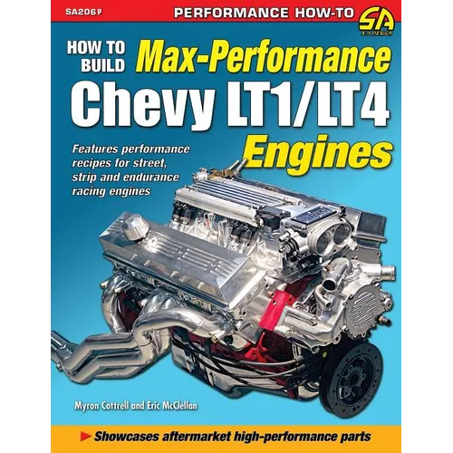 How to Build Max Performance Chevy LT1/LT4 Engines - Paperback