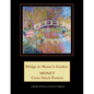 Bridge in Monet's Garden: Monet cross stitch pattern - Paperback