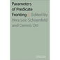 Parameters of Predicate Fronting - Paperback