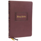 KJV Holy Bible: Large Print Thinline, Brown Leathersoft, Red Letter, Comfort Print: King James Version - Imitation Leather